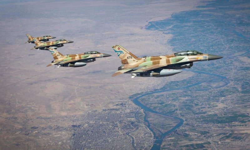IDF fighter planes en route to Iran