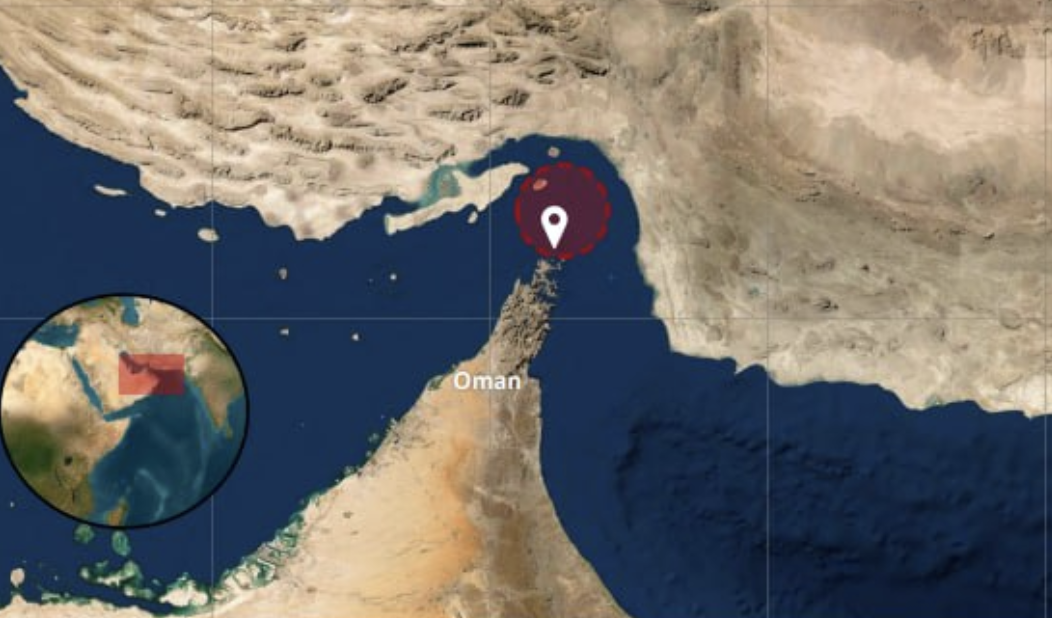 Iran attcaks ships in Strait of Hormuz