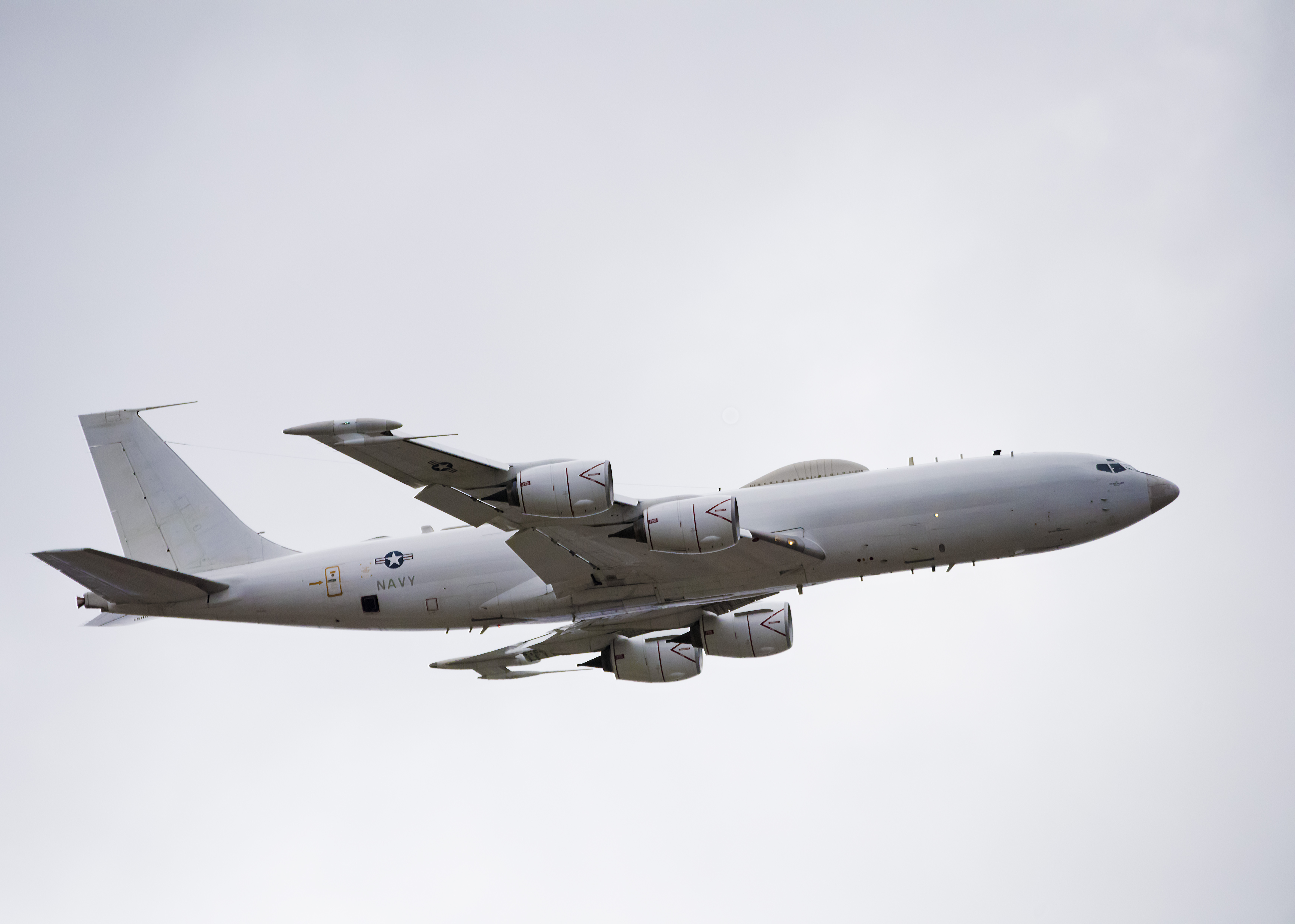  The Boeing E-6B Mercury, famously known as the "Doomsday" plane