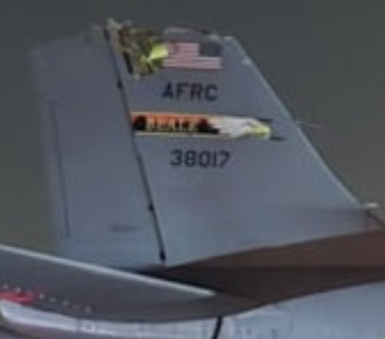 Aircraft (tail number 63-8017) landed safely at Ben Gurion Airport in Israel 