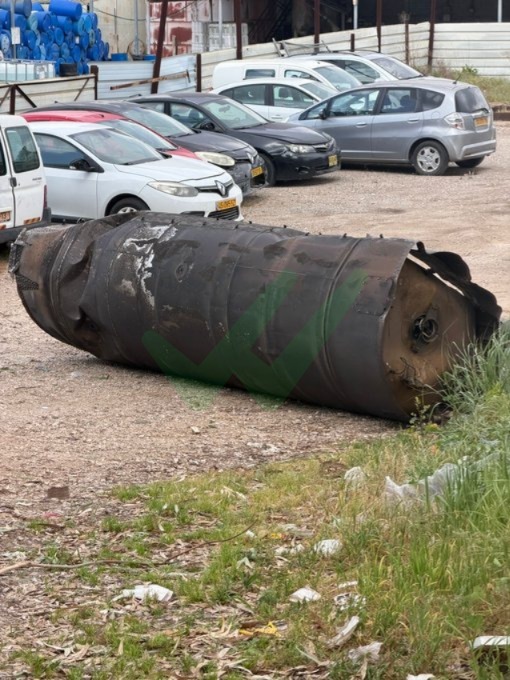 Missile strikes Bnei Brak