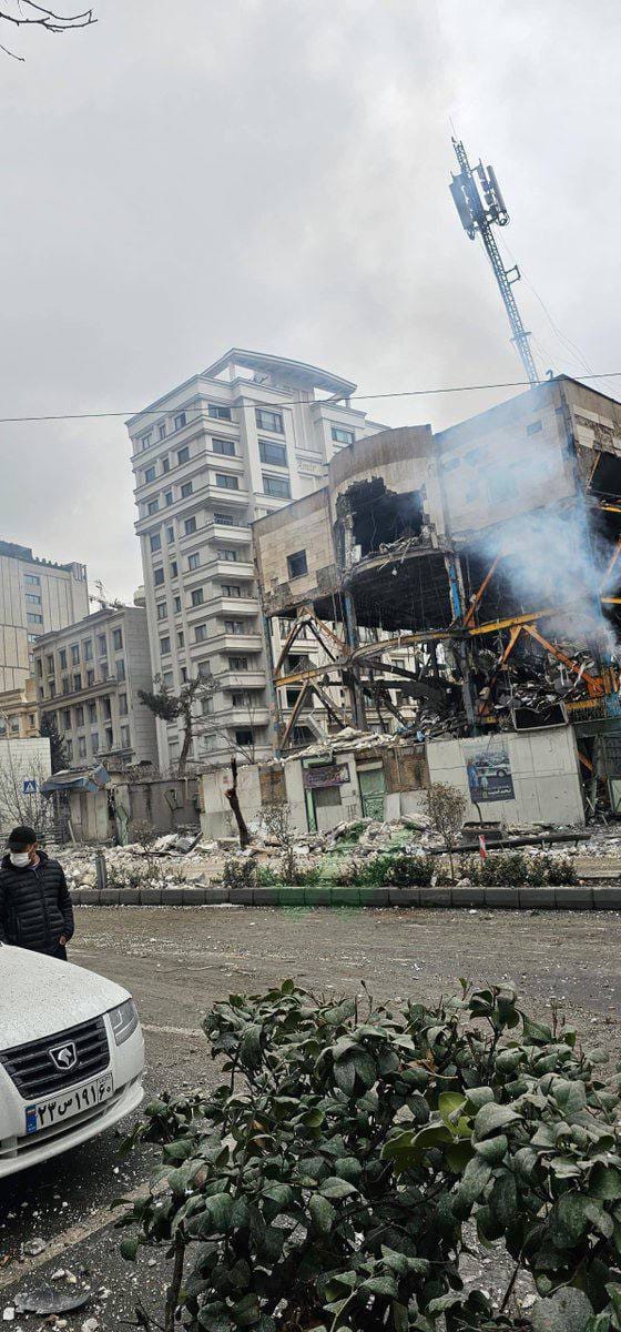 Air force strikes Niavaran police station in Tehran