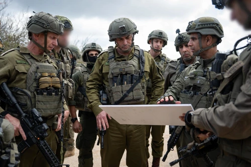 IDF Chief of Staff Lt. Gen. Eyal Zamir in the North