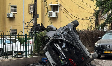 After Iranian missile hit in Rishon Lezion