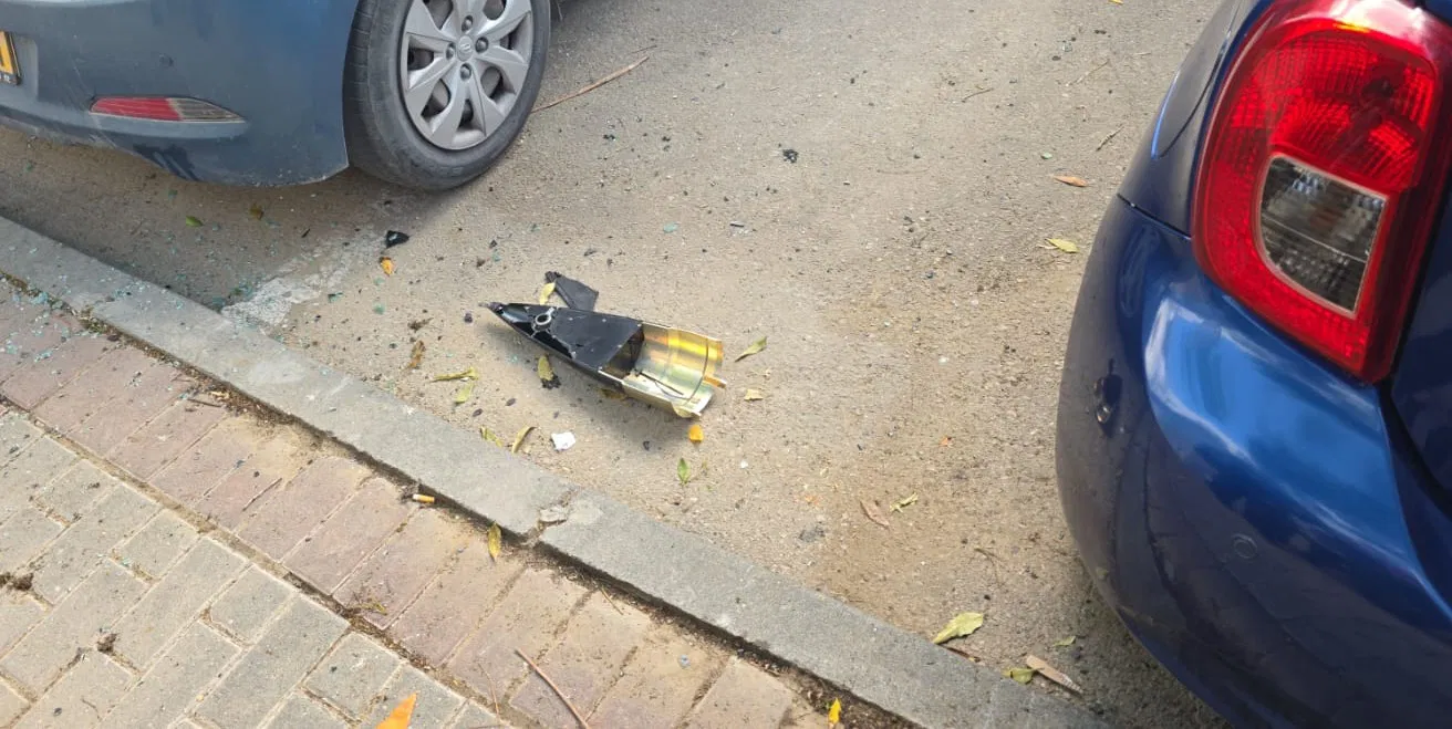 Shrapnel falls in Beit Shemesh