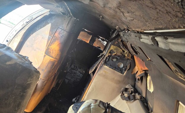 Shrapnel damaging planes as Ben Gurion