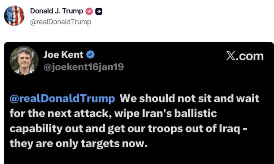 Trump Just Humiliated Joe Kent