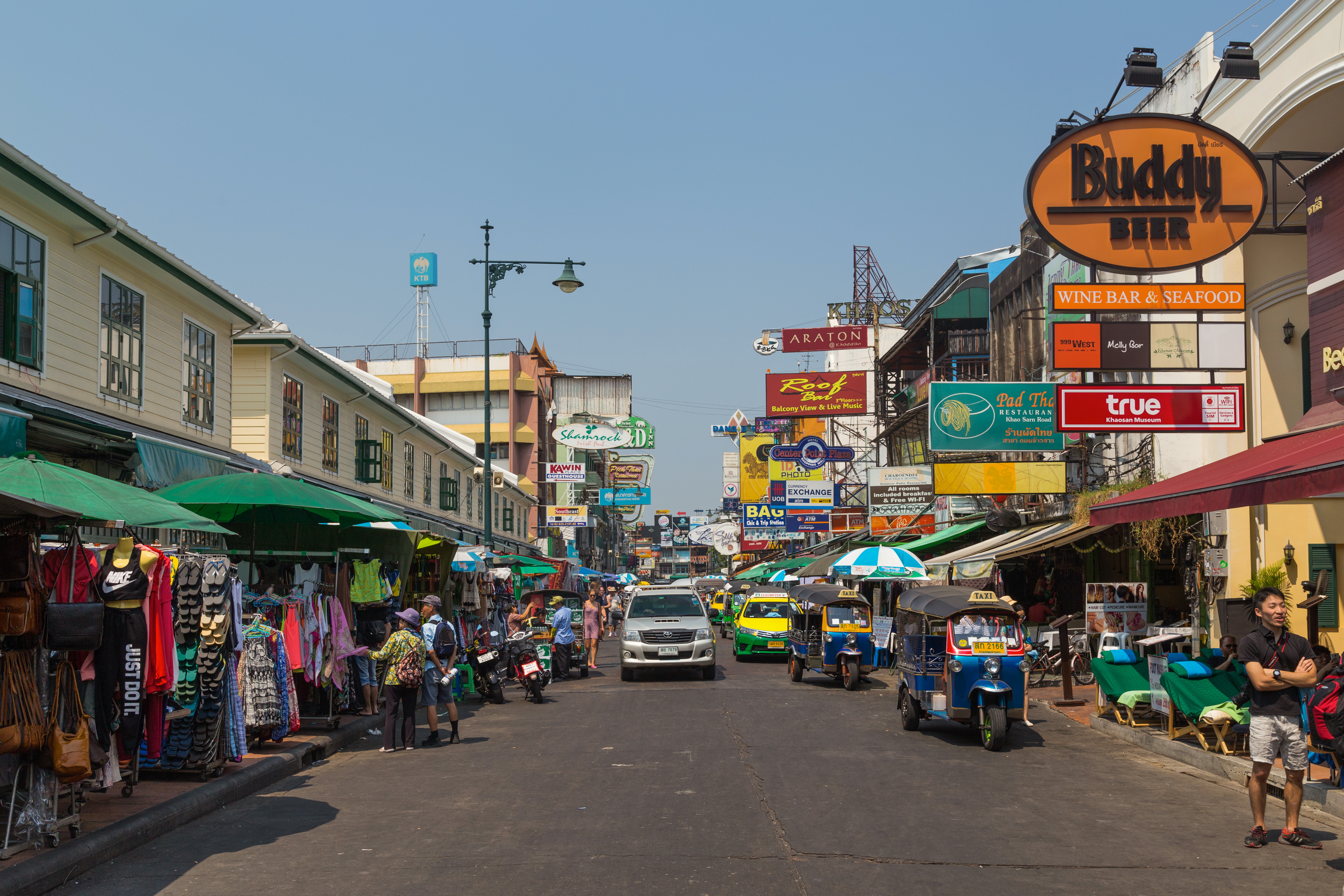 Bangkok’s Khao San Road 