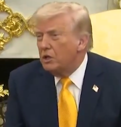 Trump in the Oval office