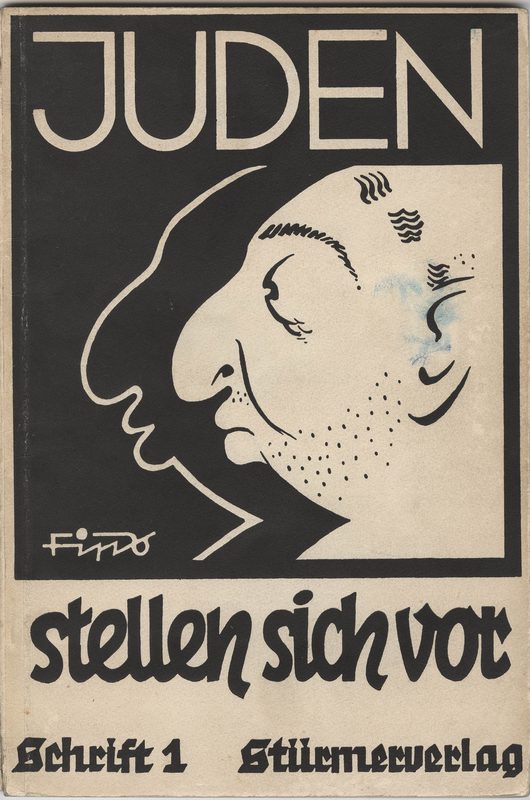 German Anti Jewish Caricature 