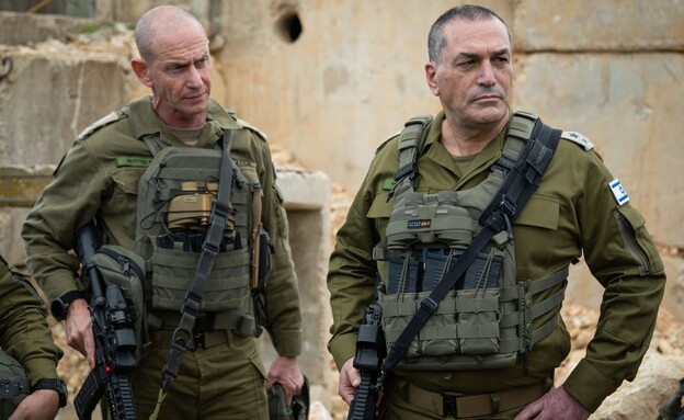 IDF Chief of Staff Lt. Gen. Eyal Zamir in the North