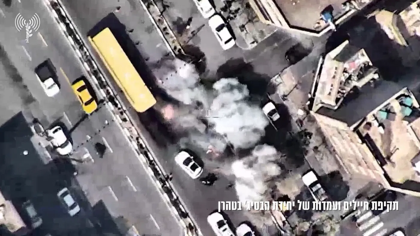 IDF strikes Basij in Tehran