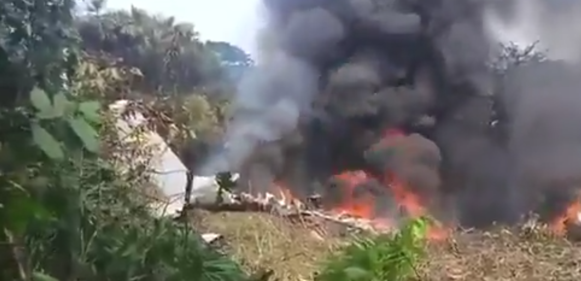 Colombian Military C-130 Hercules Crashes Shortly After Takeoff Near Puerto Leguízamo