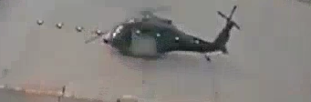 Iranian Drone Strikes Black Hawk Helicopter at Camp Victory in Iraq 