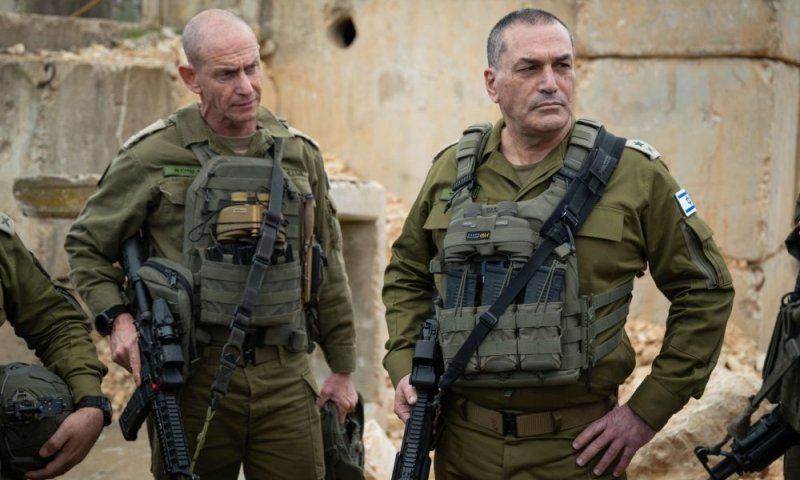 Eyal Zamir conducts situational assessment of the North