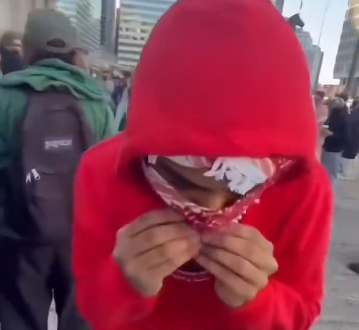 Pro-Iran Protest in Philadelphia