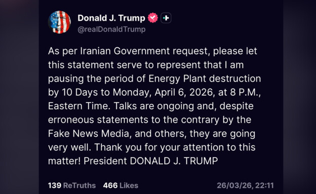 Photo: Truth Social/@realDonaldTrump