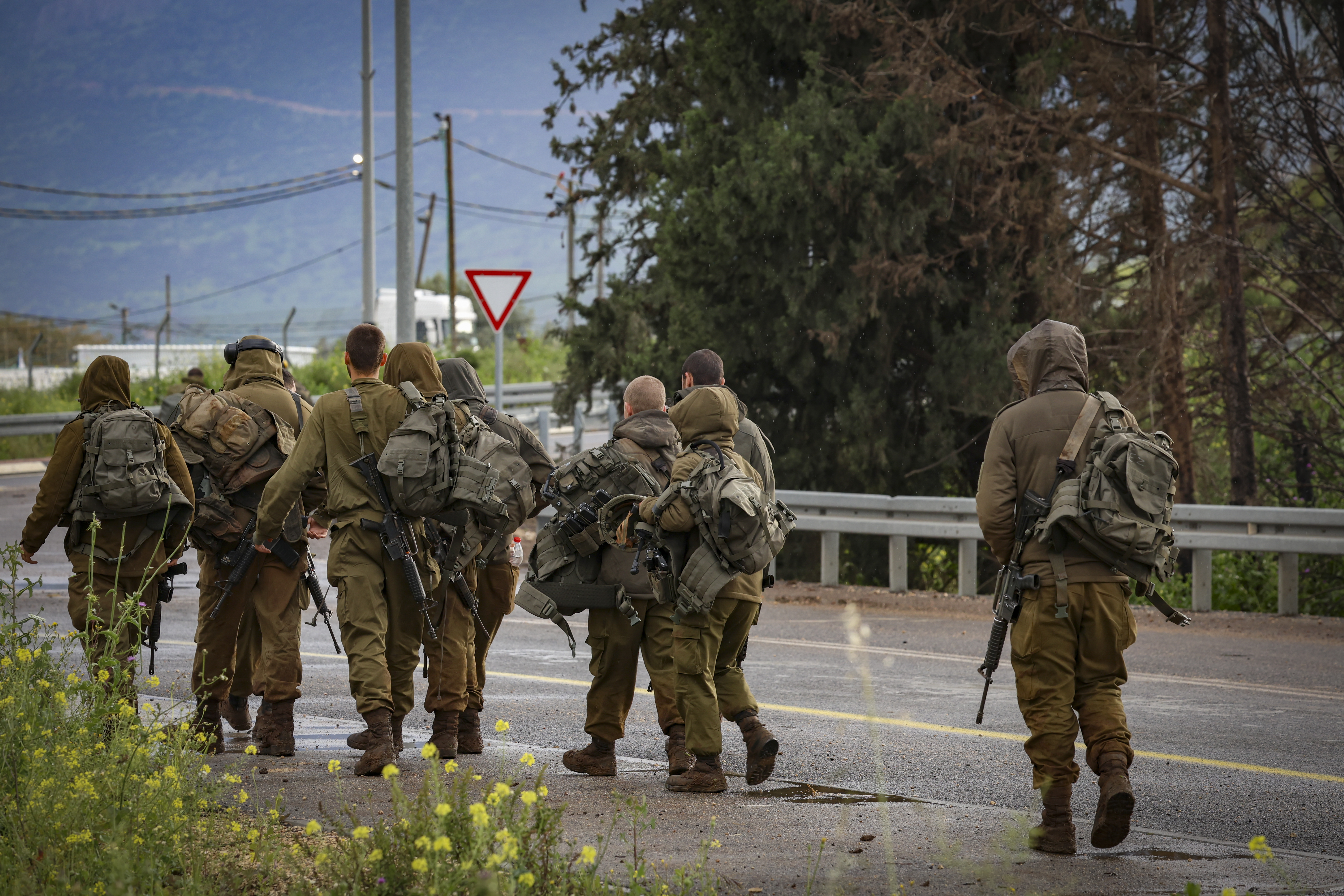 IDF soldiers operating during Roaring Lion, near Israel-Lebanon border