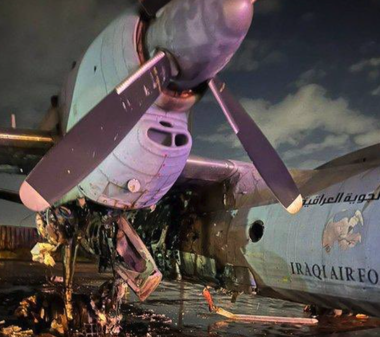 Pro-Iran Militia Hits Iraqi Military Aircraft
