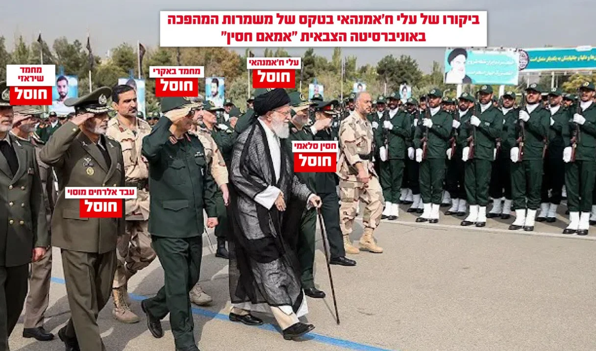 Ali Khamenei attending the University