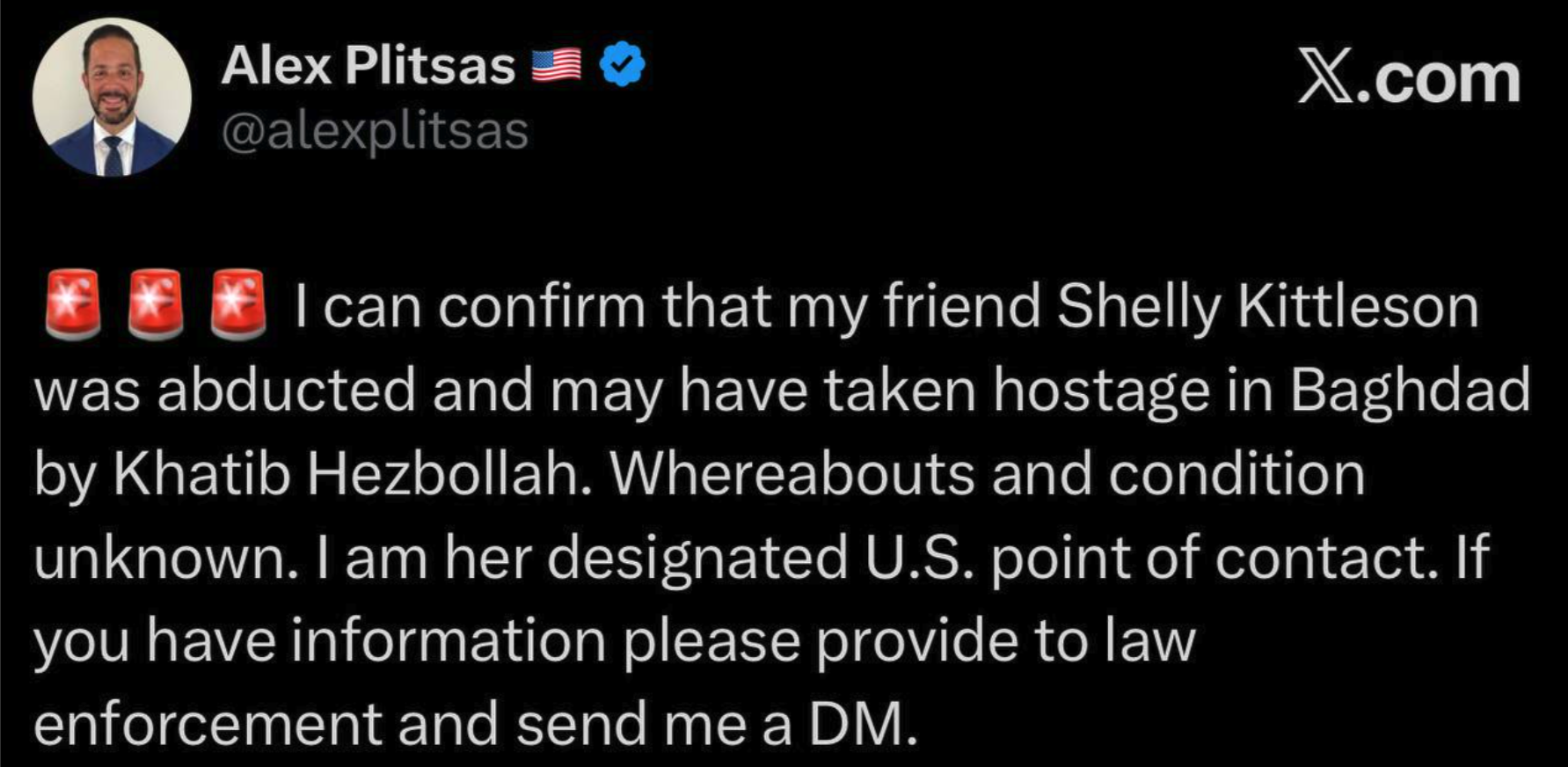 BREAKING: American Journalist Shelly Kittleson Kidnapped in Baghdad, Iraq | WATCH