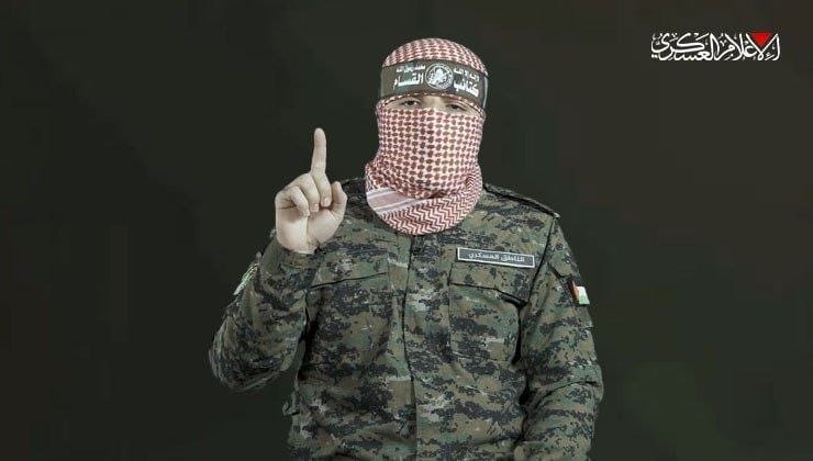 Hamas military spokesman Abu Obaida