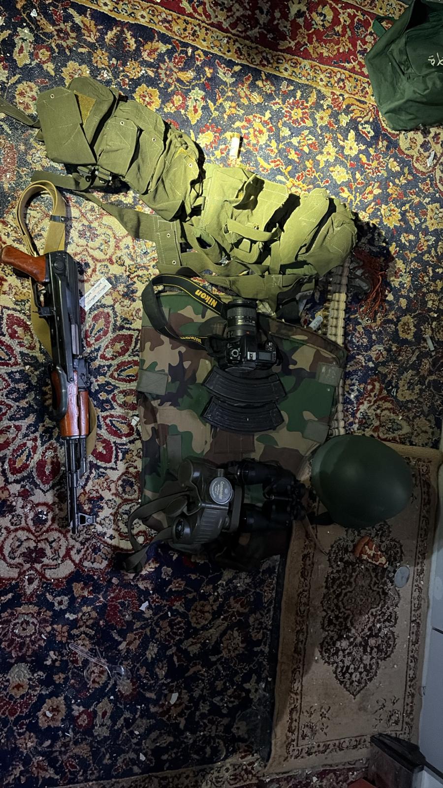 IDF's Division 36 locates weapons in Southern Lebanon