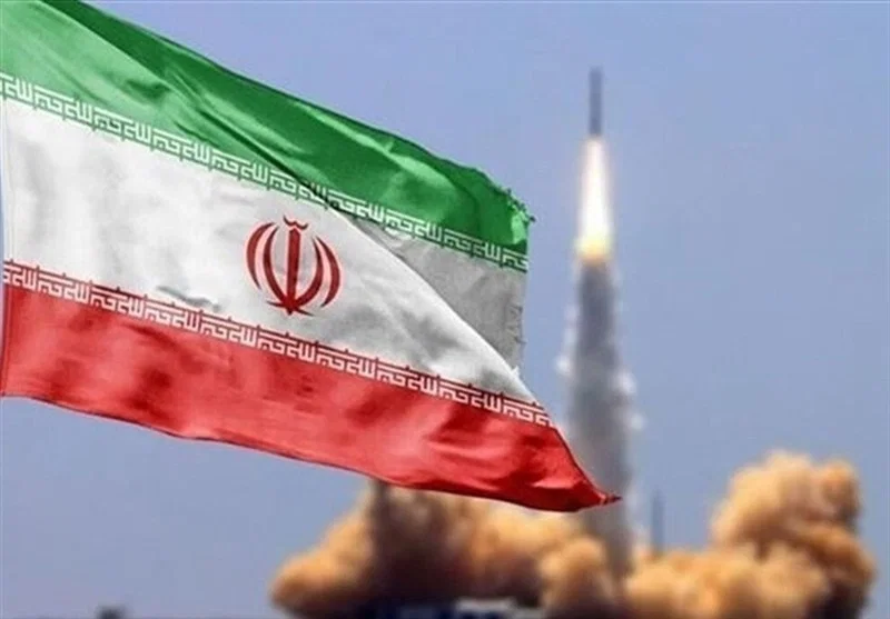 Iranian Flag, missile