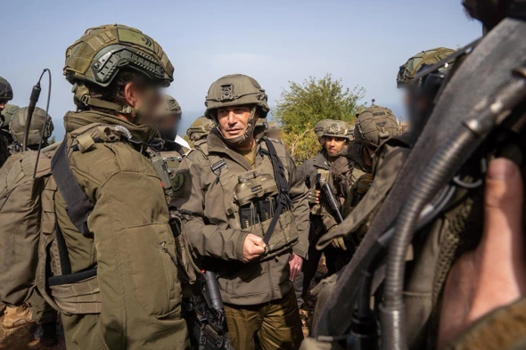 IDF Chief of Staff Lt. Gen. Eyal Zamir in the North