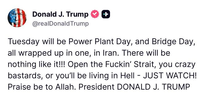 "Praise Be to Allah": The Dark Genius Behind Trump’s Profane Easter Ultimatum to Iran