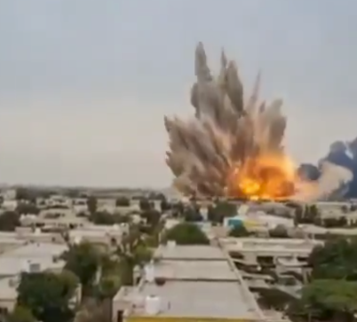 Israeli Air Force Strikes Iranian Military Facility in Bushehr