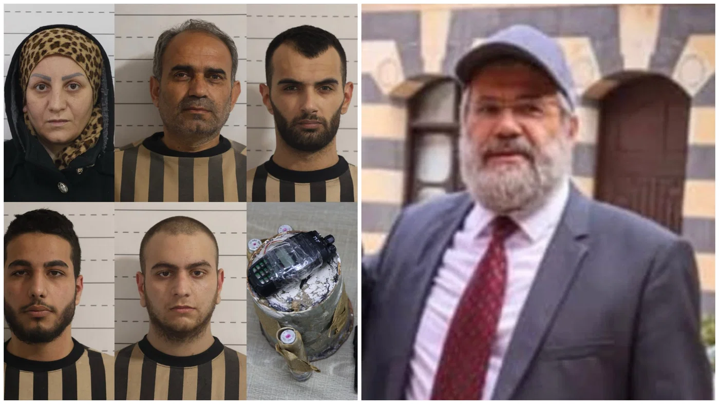 Members of cell ; Rabbi Michael Khouri