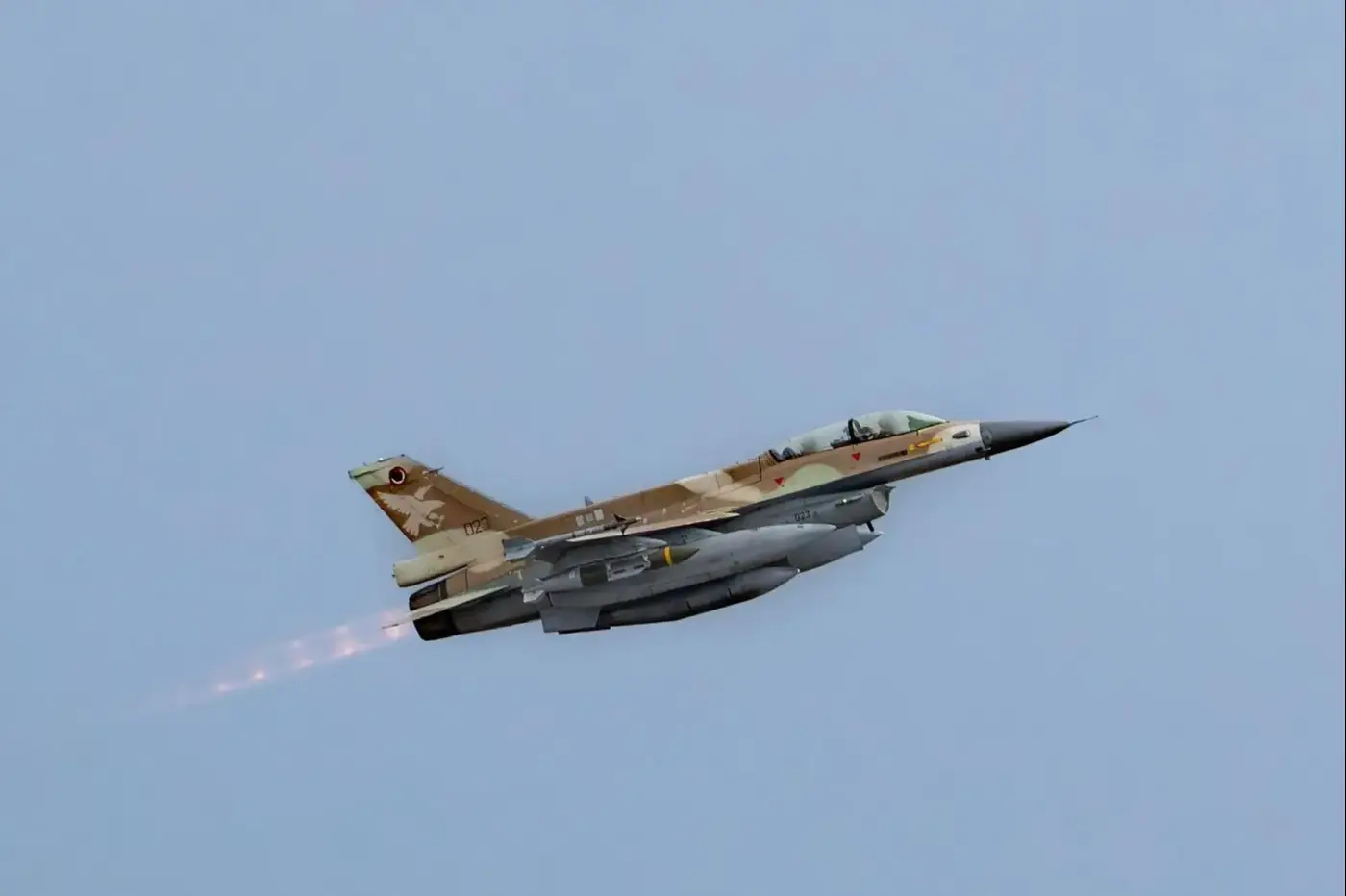 IAF striking in Iran