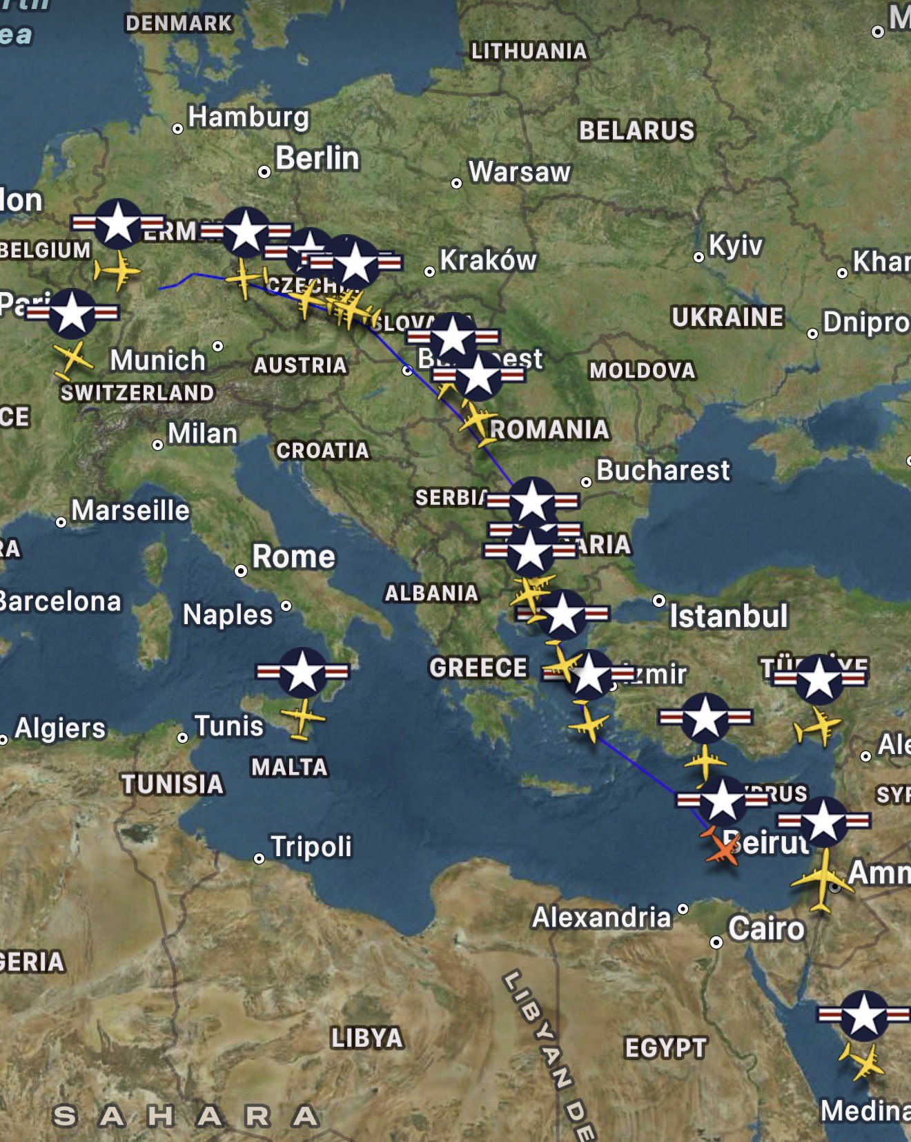 US Maintains Heavy Airlift to Middle East Despite Fragile Iran Ceasefire