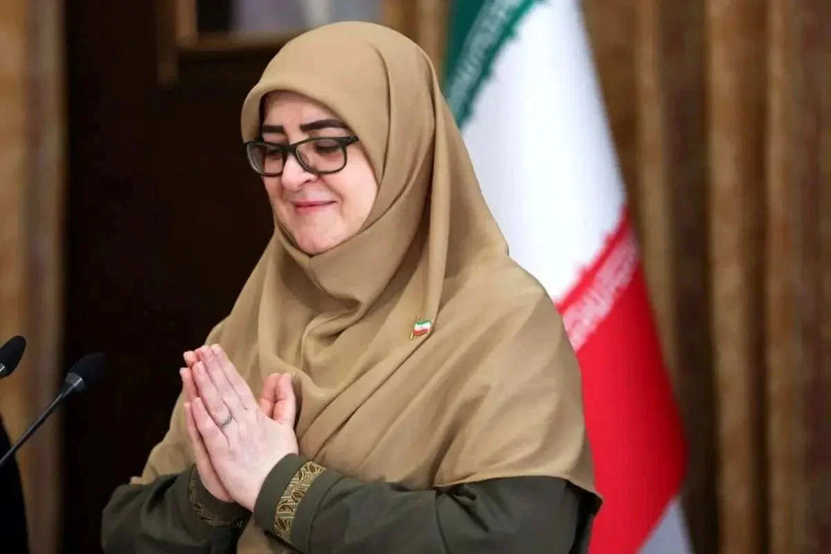  Government spokesperson Fatemeh Mohajerani