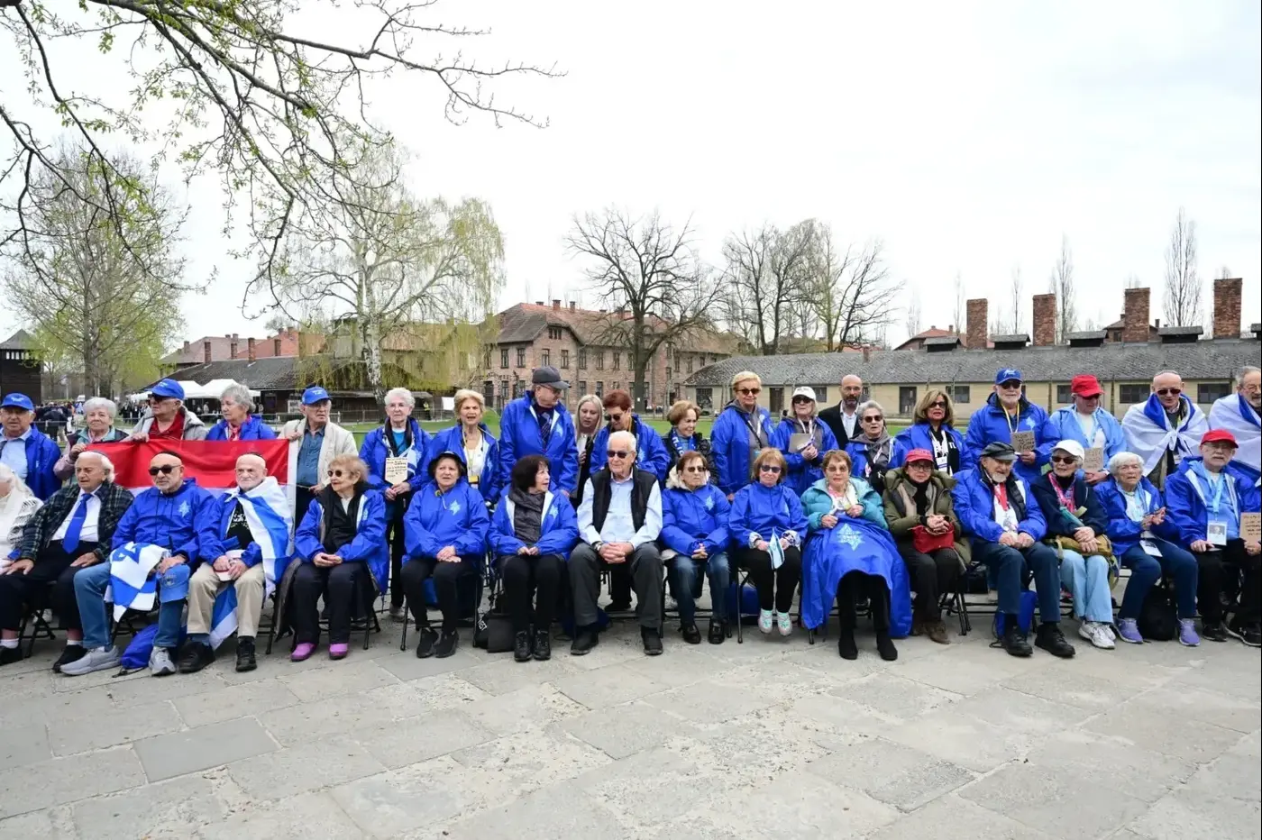 March of the living in Poland for Holocaust Remembrance Day