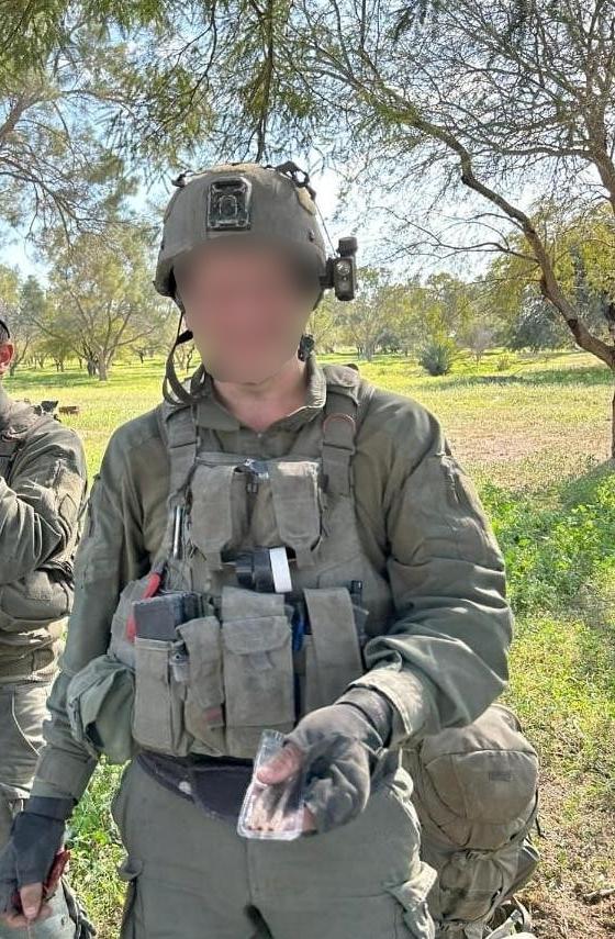 The reservist whose justice is being perverted.