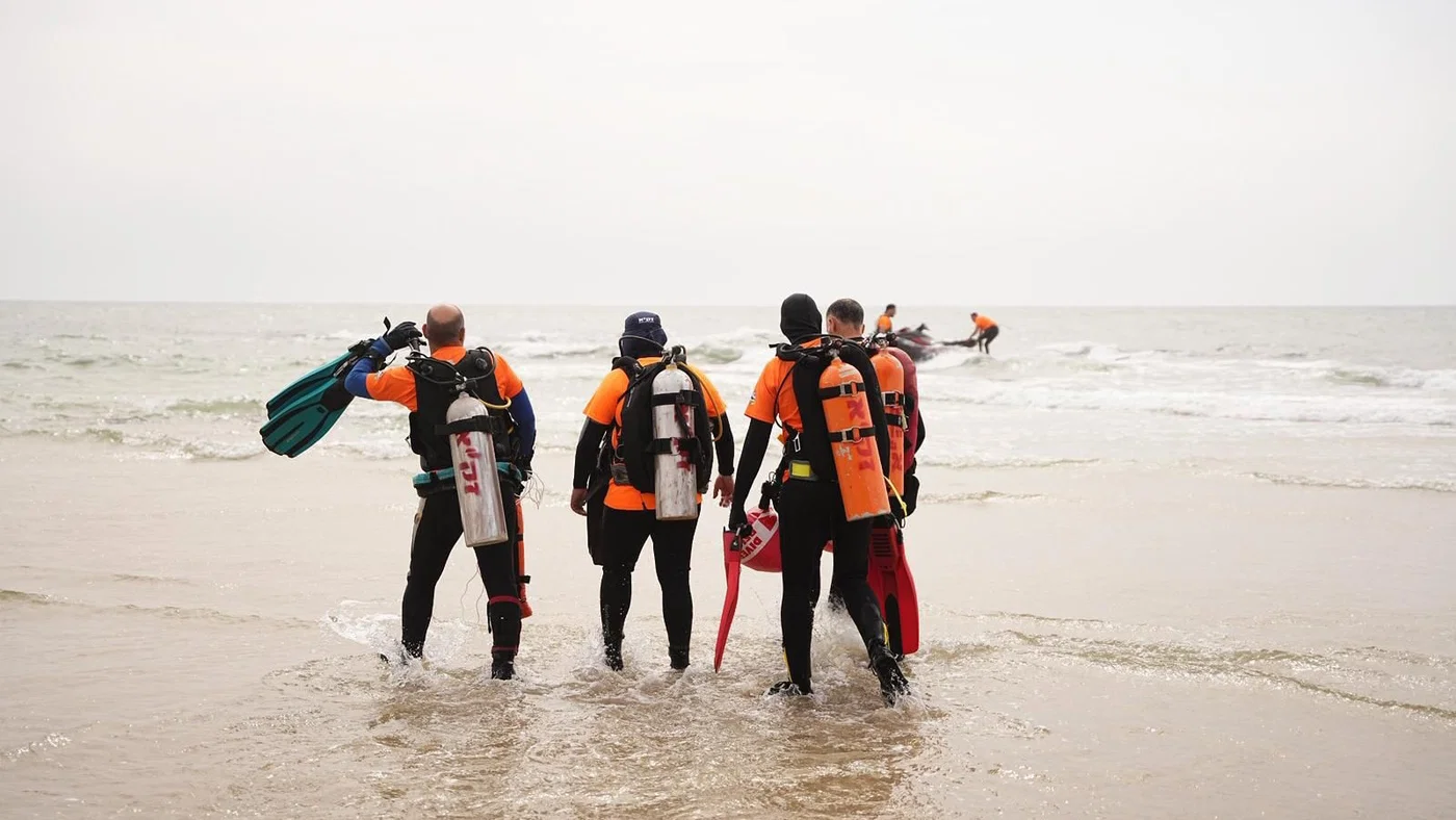 ZAKA divers search for Avraham