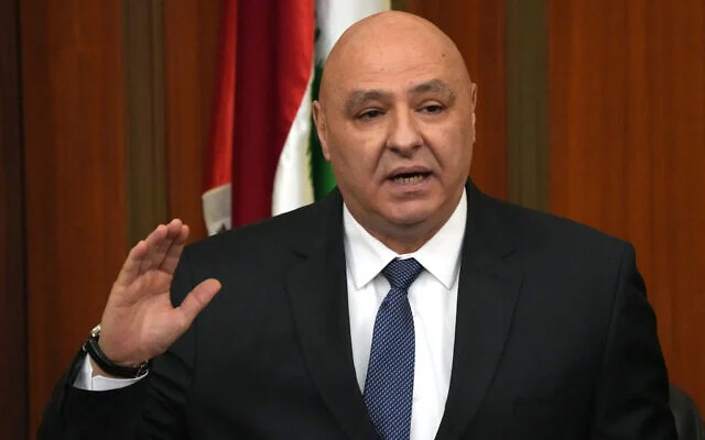 Lebanese president Joseph Aoun