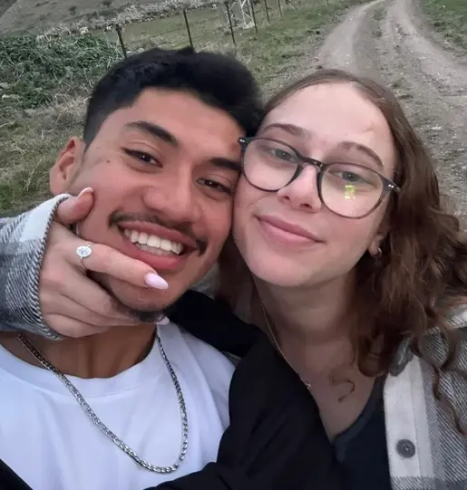 Inbal and Shoham before he was killed