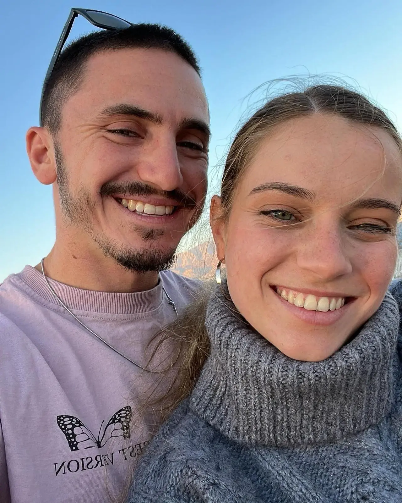 Tamar and Shilo before he was killed