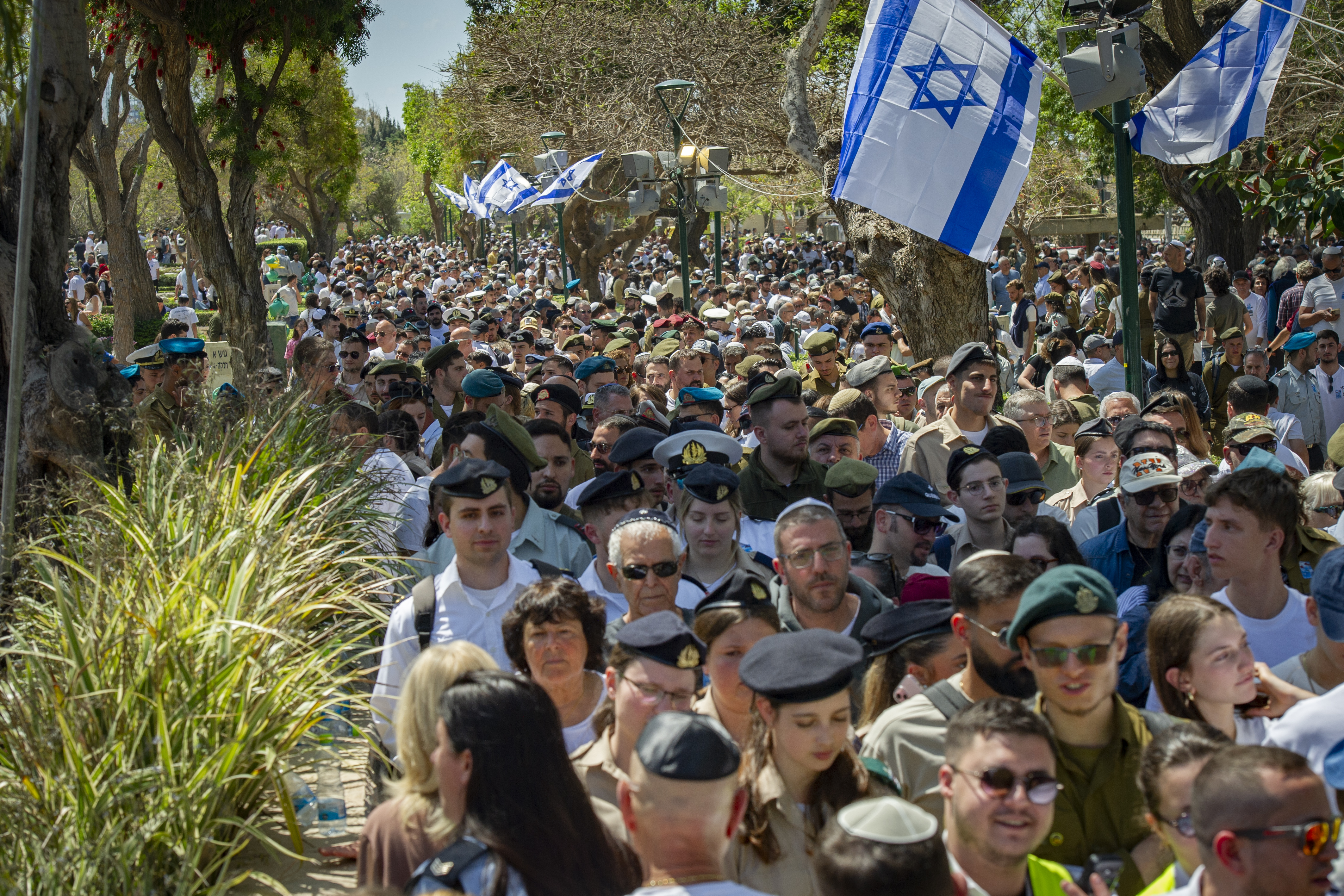 Visitng Haifa cemetery on Memorial Day 2026