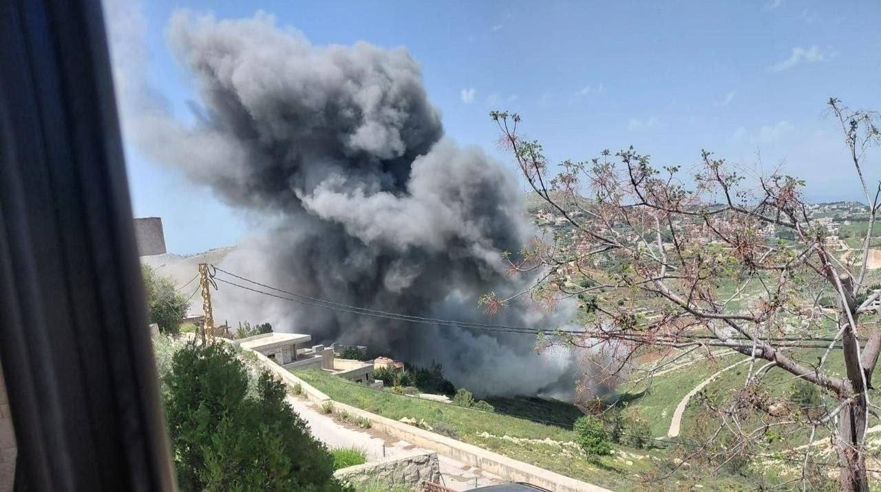 IAF strikes Hezbollah targets