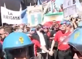SHOCKING: Jewish Brigade Descendants Kicked Out of Milan Liberation Day March | WATCH