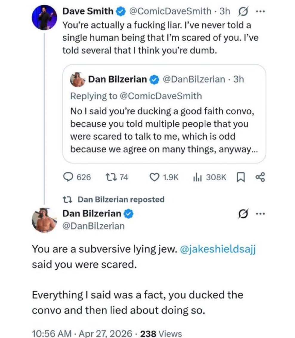 Dave Smith Gets a Brutal Red Pill: No Amount of Israel-Bashing Buys You Love from Neo-Nazis