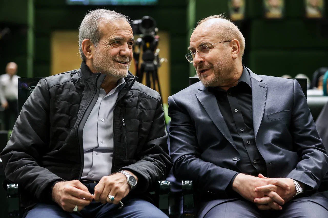 Pezeshkian, Ghalibaf