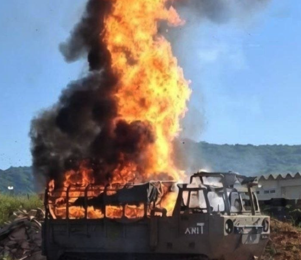 Explosive Drone Strike in Shomra