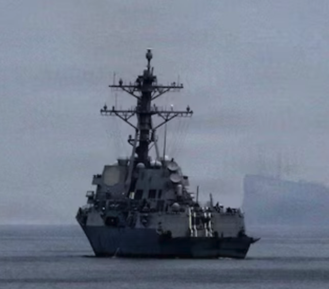 Iran Claims It Hit U.S. Navy Warship in Strait of Hormuz 