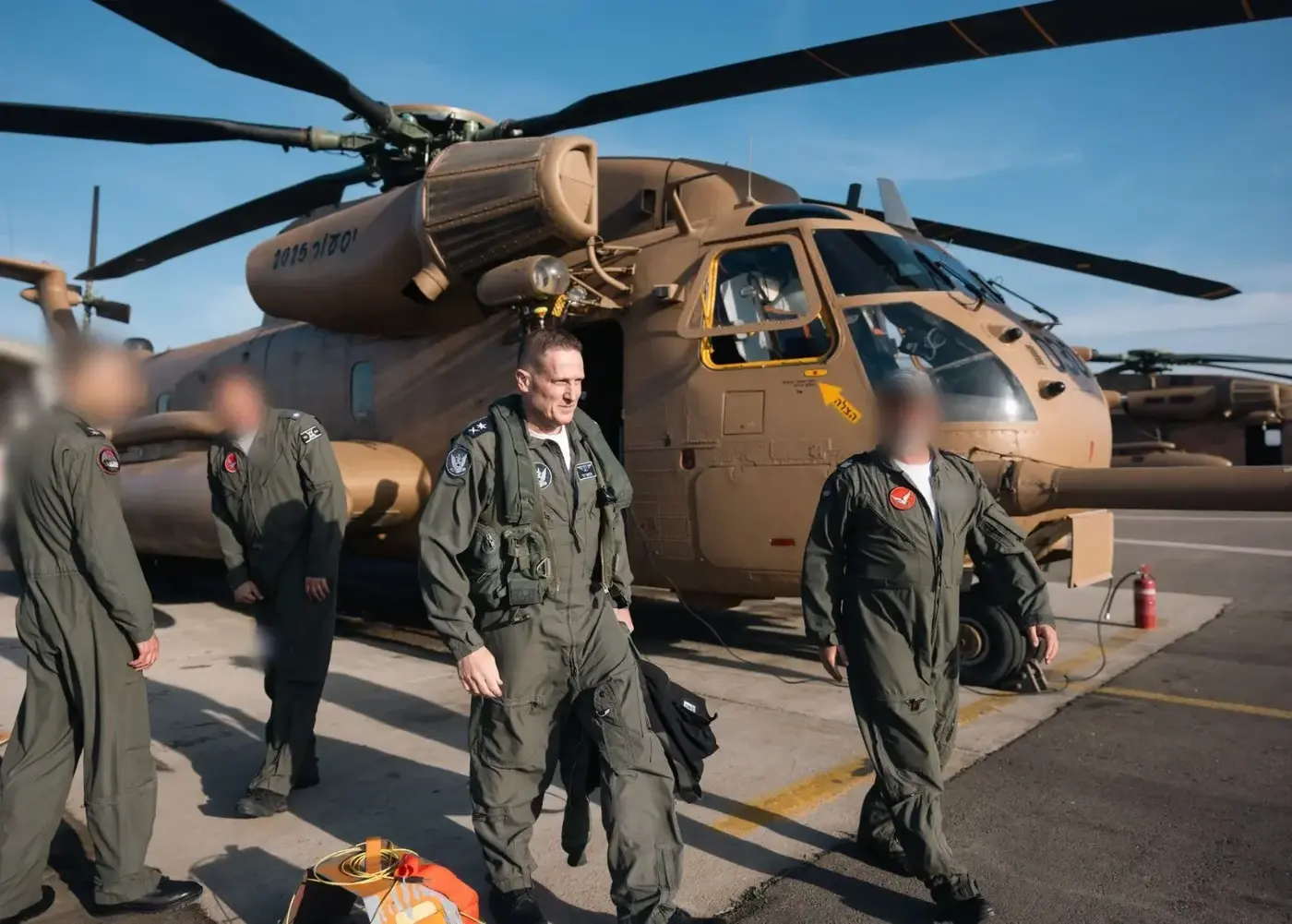 Outgoing commander Major General Tomer Bar 