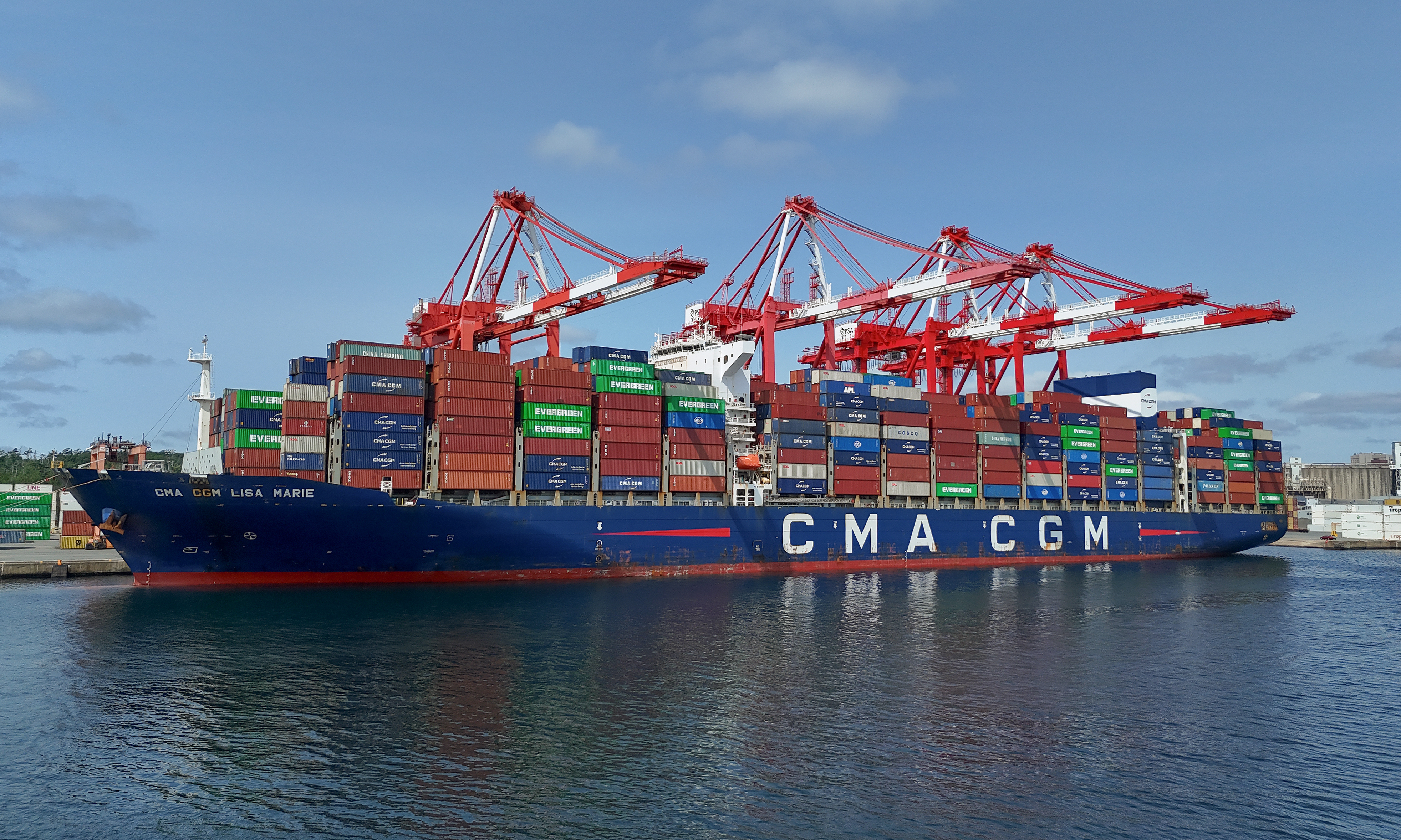 CMA CGM container ship